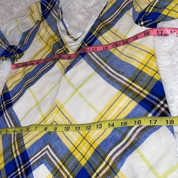 Urban Outfitters Peppa Plaid Mini Dress Size SM - Picture 15 of 16